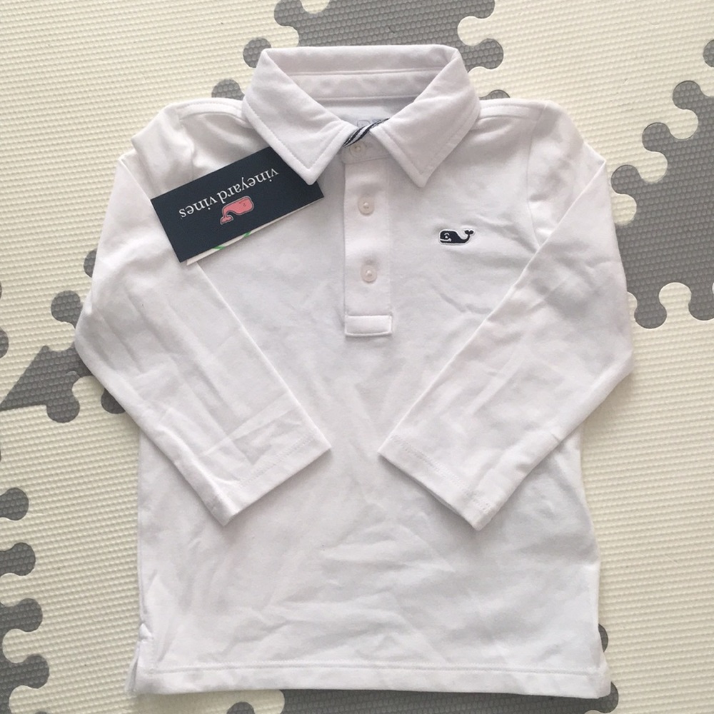 Vineyard Vines Toddler Long—Sleeve Polo Shirt